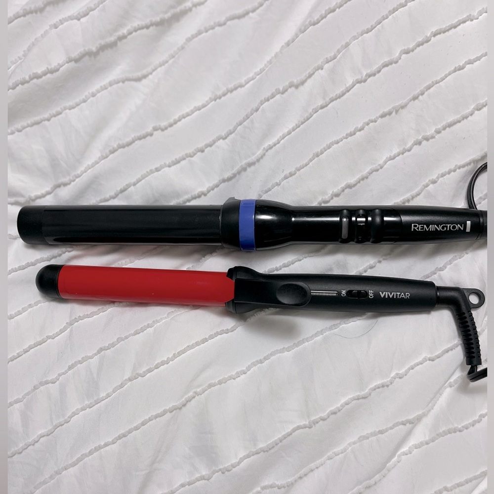 Curling Iron & Wand. 2 for one price.